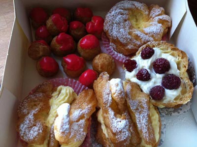choux pastry goodies