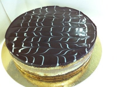 Tripple Coloured Chocolate Cake