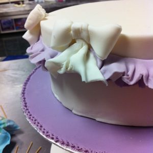Cake with Frills and Bows